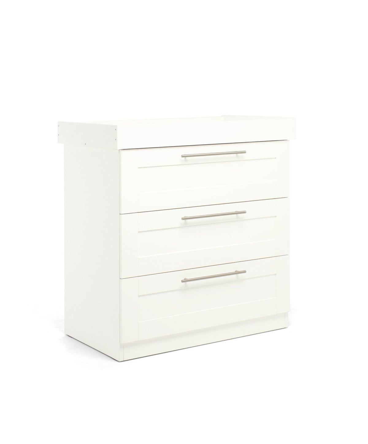 Hampden Nursery Furniture Set & Signature Airflow Fibre Cotbed Mattress - White