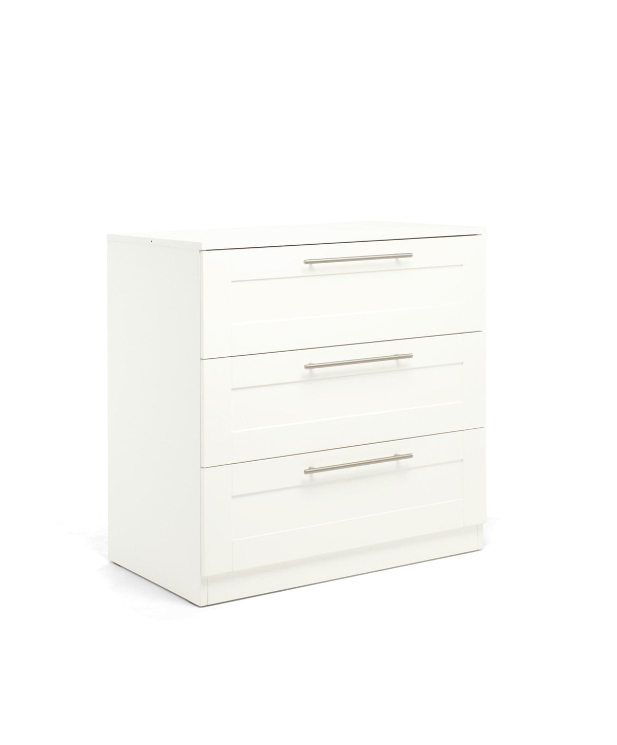 Hampden Nursery Furniture Set & Signature Airflow Fibre Cotbed Mattress - White
