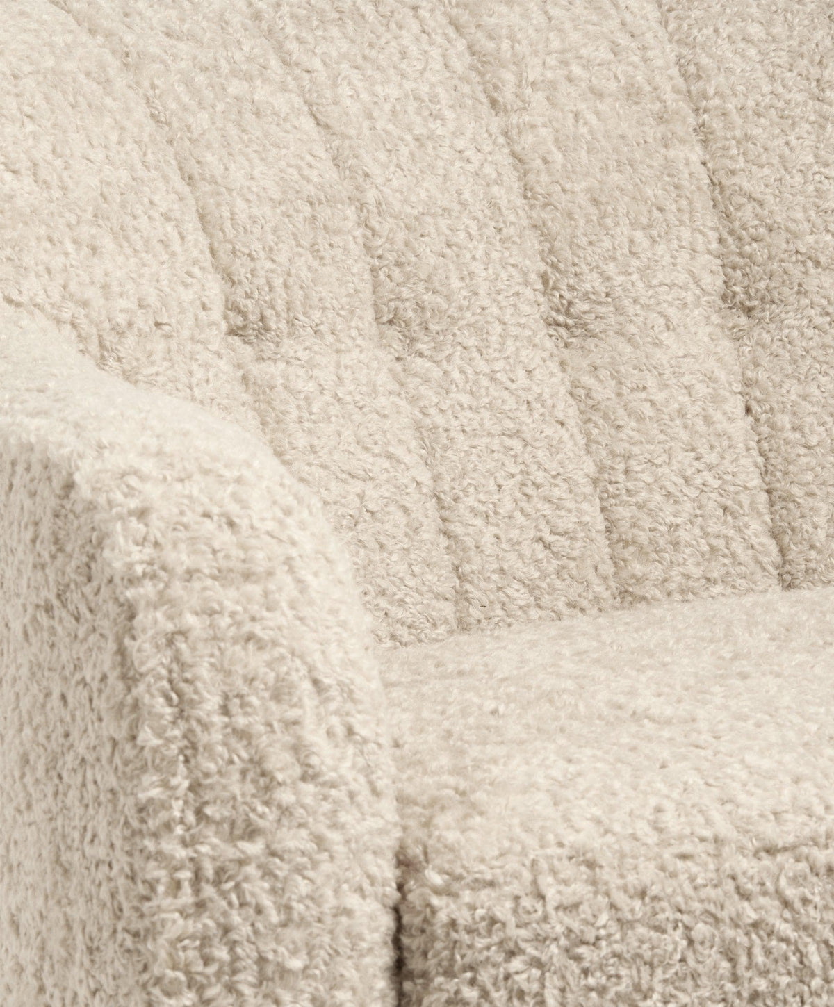 Hilston Nursing Chair & Footstool Set - Biscuit Teddy
