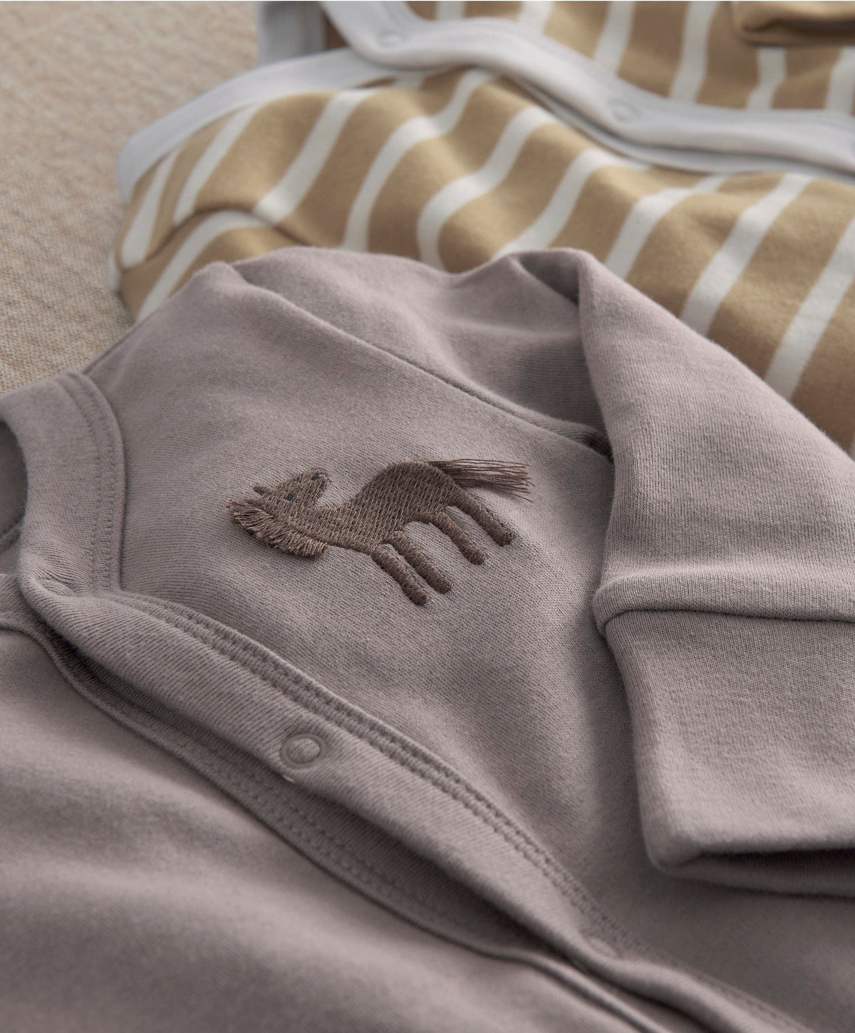 Hobby Horse Sleepsuits (Pack of 3)