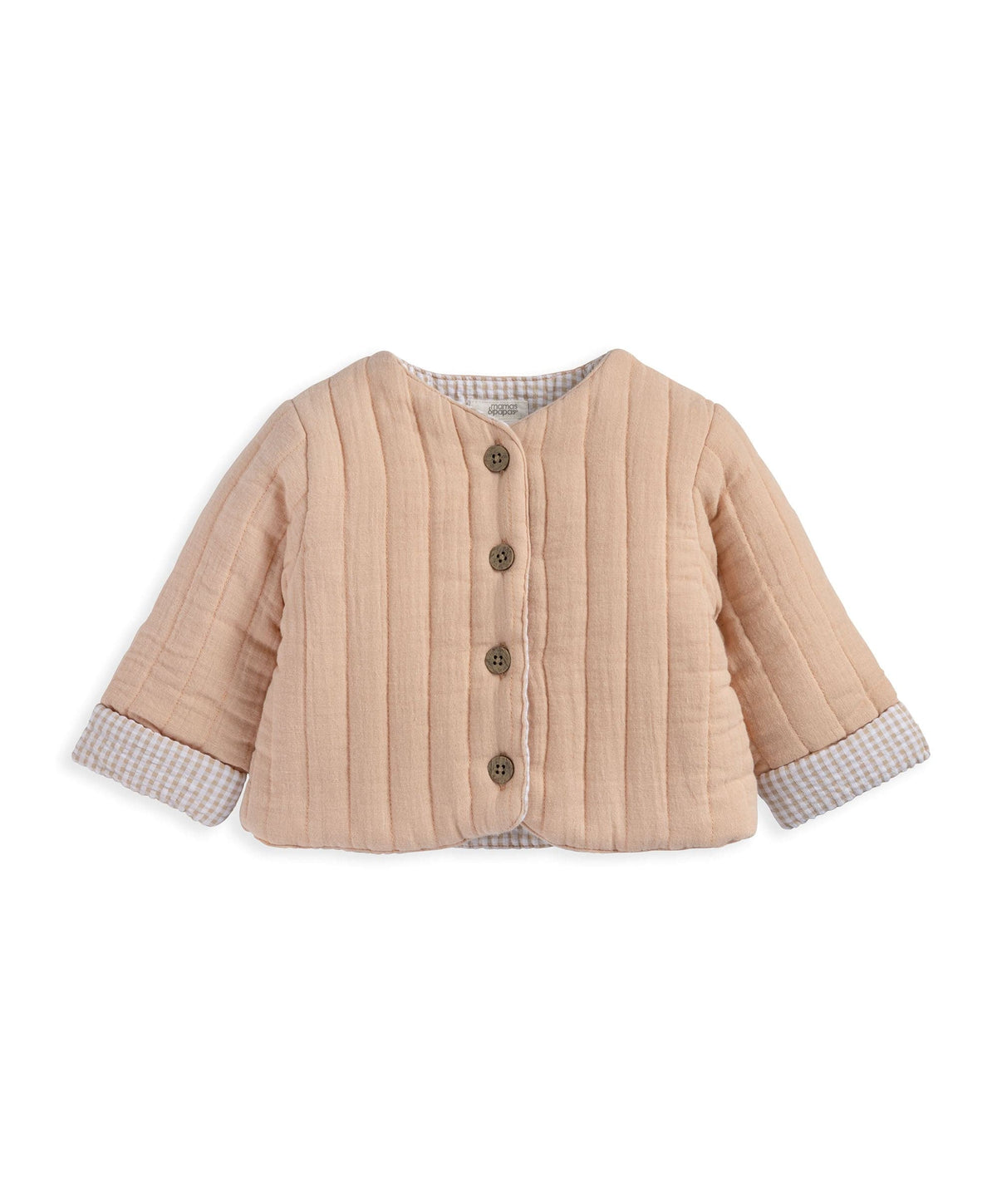 Pink Quilted Jacket