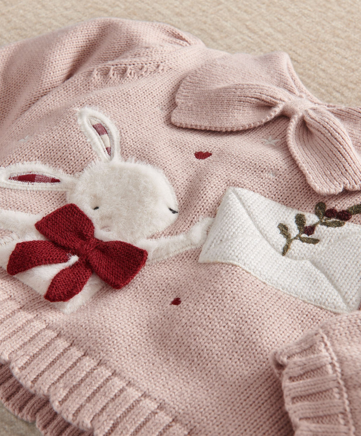 Bunny & Bow Jumper