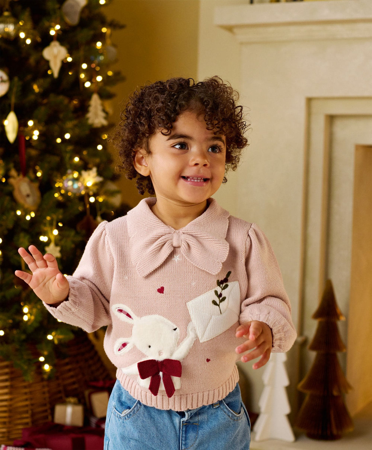 Bunny & Bow Jumper