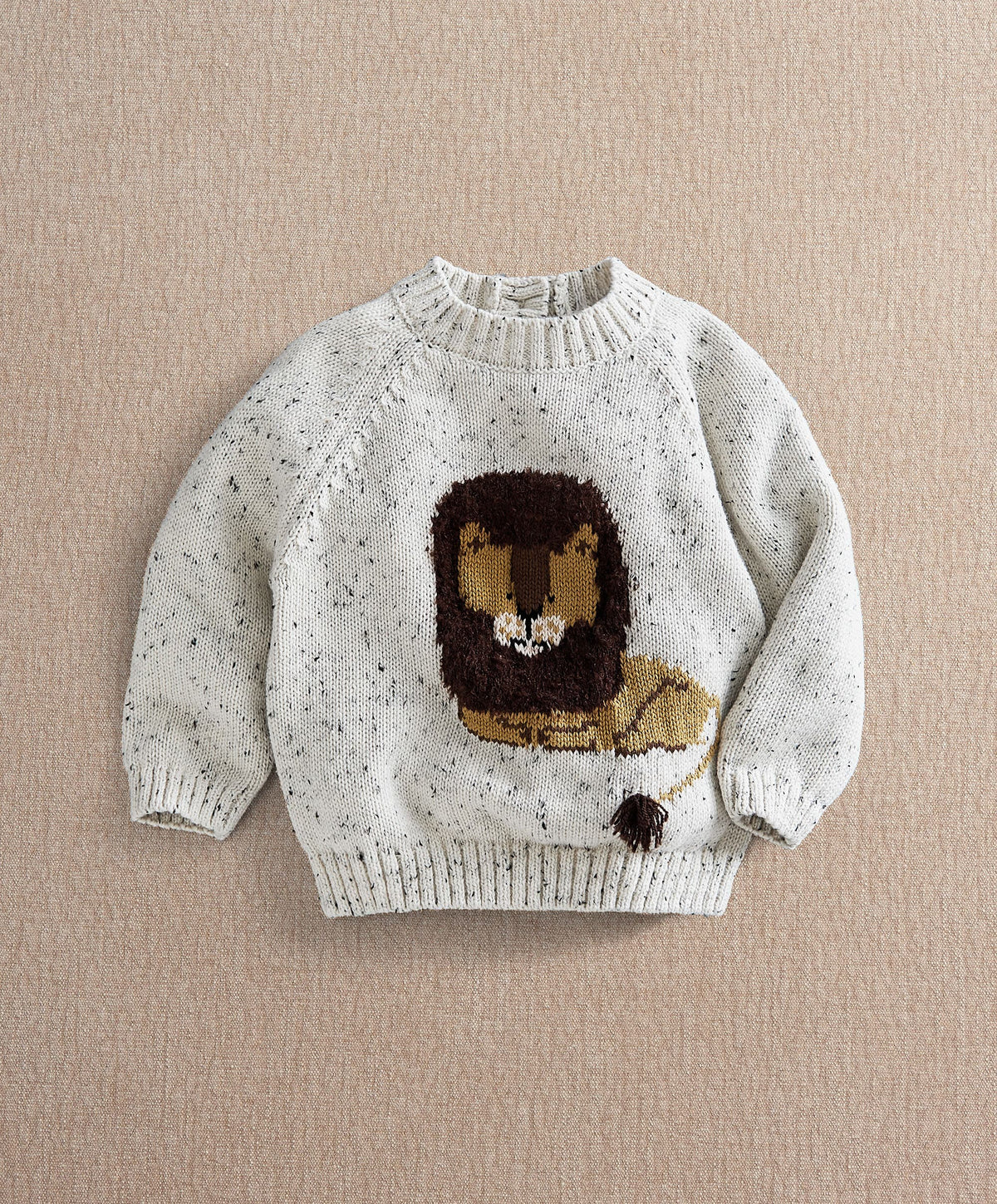 Lion Knitted Jumper