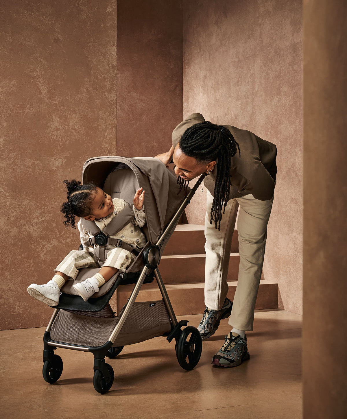 Libro Stroller Bundle with Footmuff - Oyster