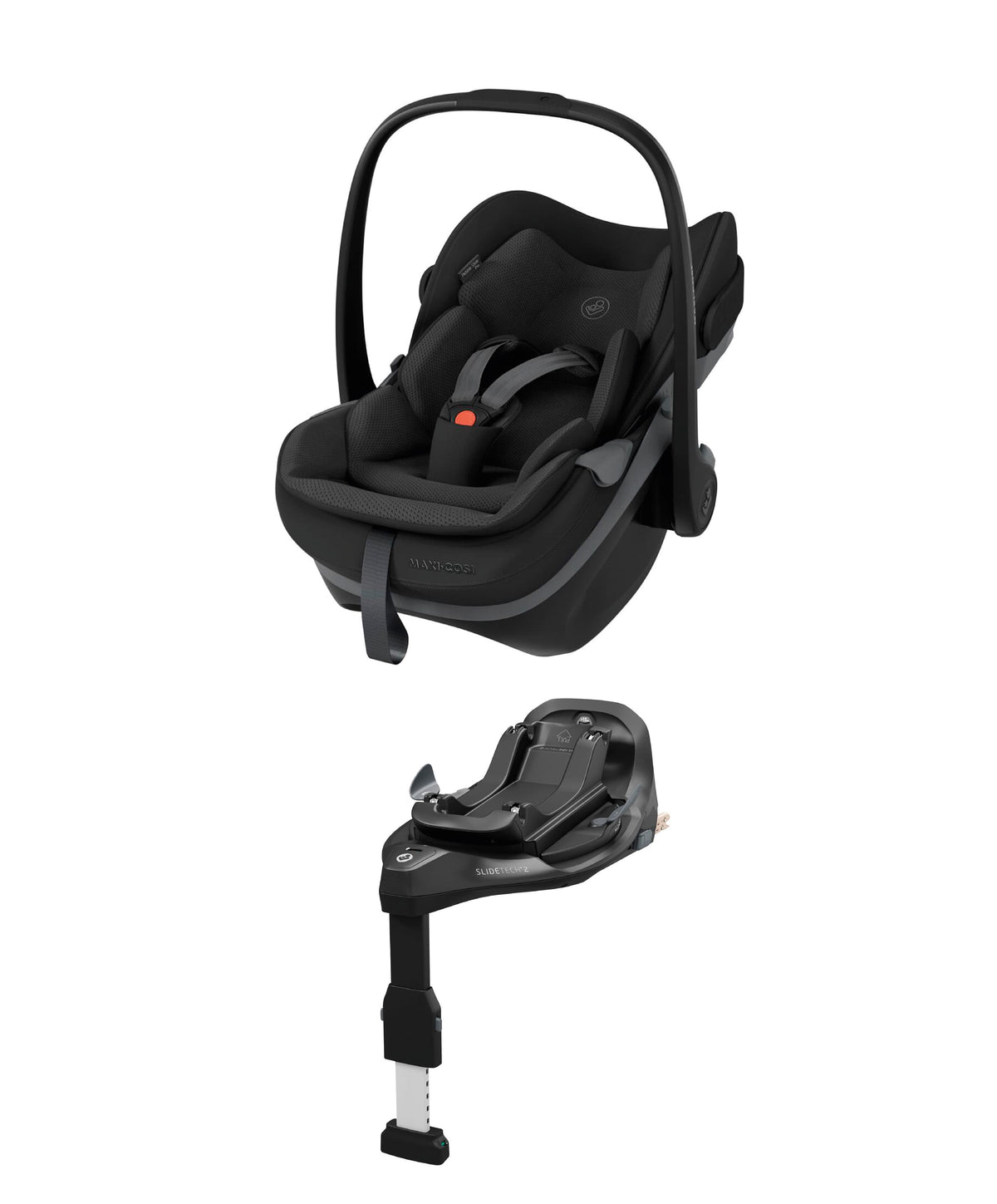 Maxi-Cosi Pebble Slide Pro Car Seat & FamilyFix Slide Pro Base - Onyx Black