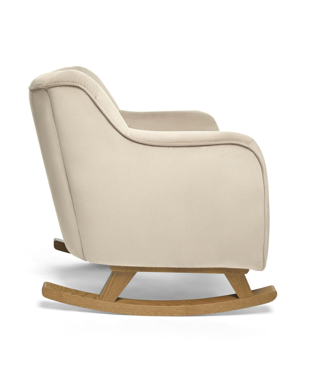 Hilston Nursing Chair - Latte Velvet