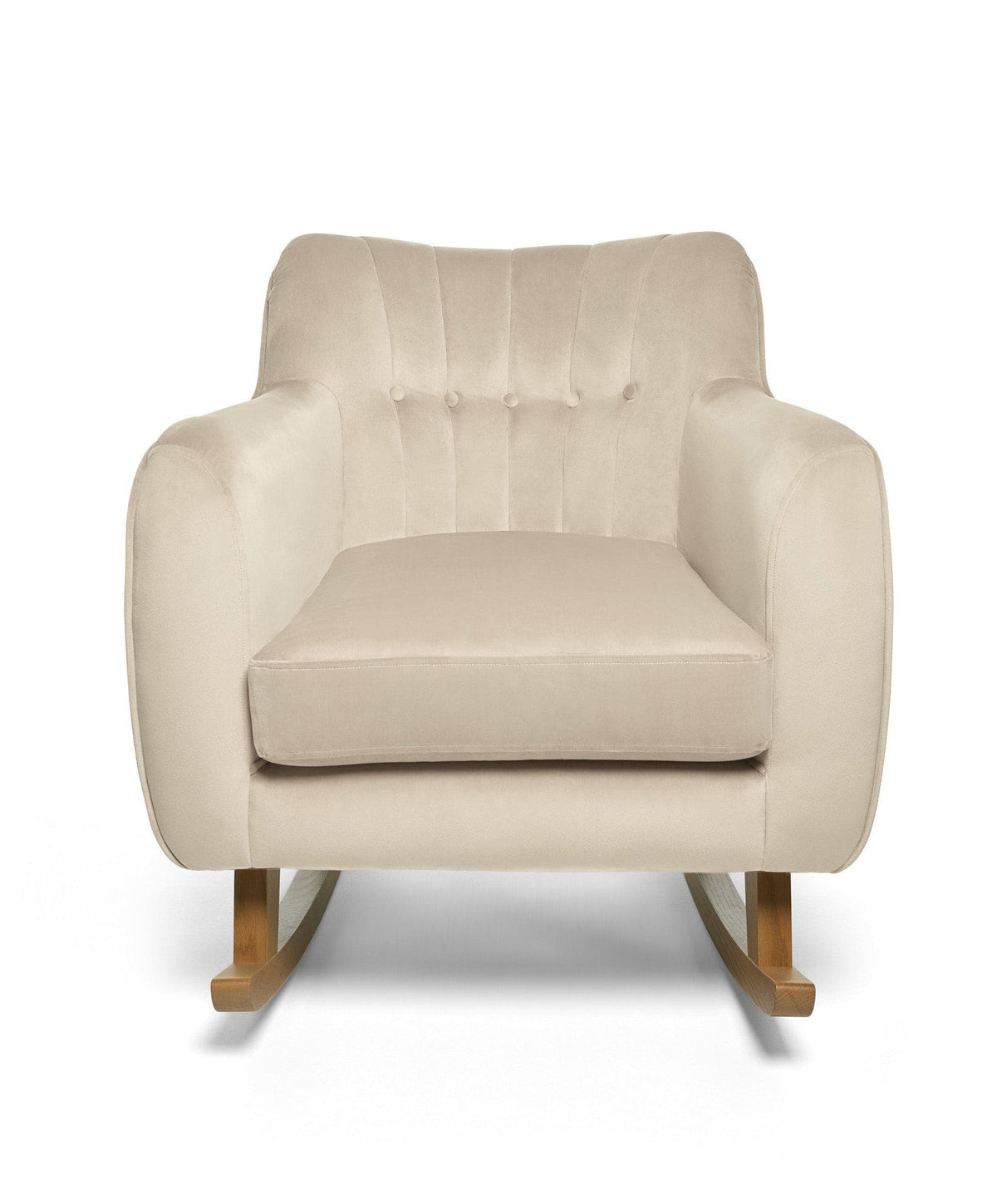 Hilston Nursing Chair - Latte Velvet