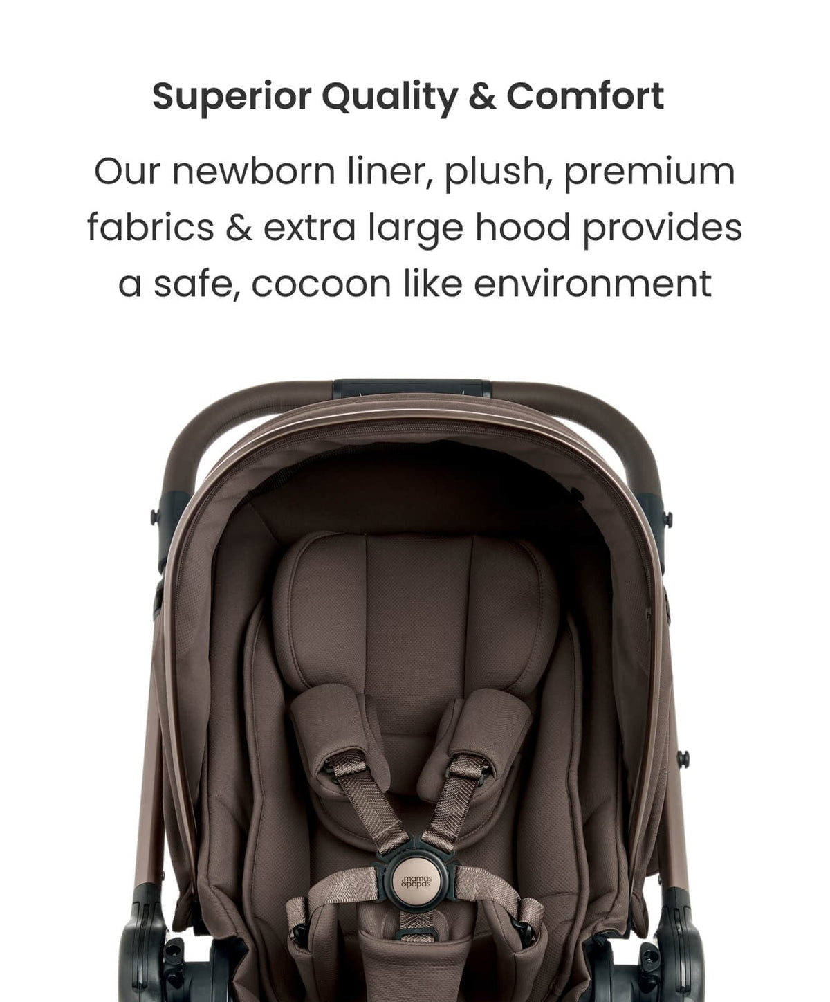 Ocarro 2 Essential Pushchair Bundle (7 Pieces) - Crema