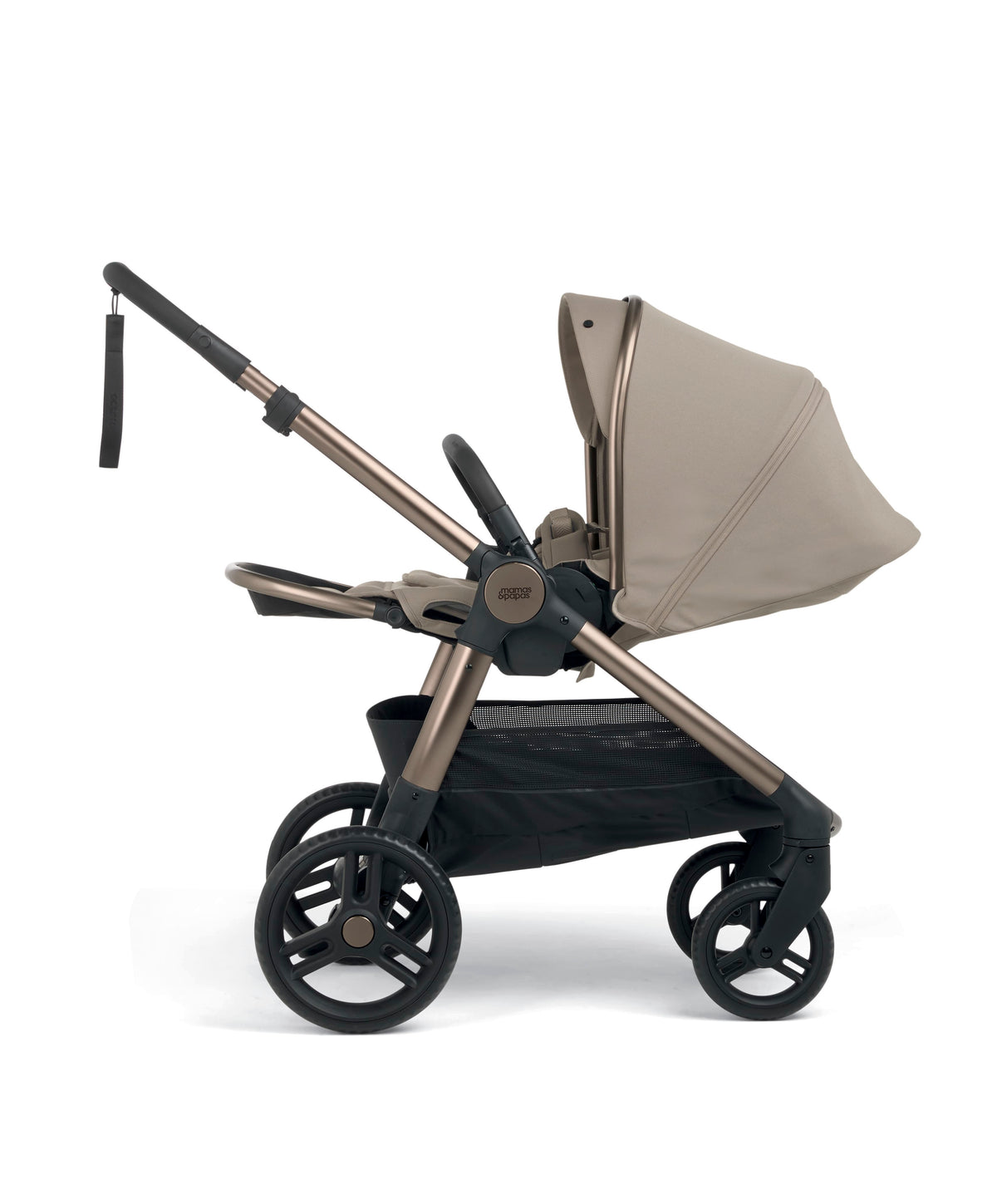 Ocarro 2 Complete Pushchair Bundle with Cybex Aton B2 i-Size Baby Car Seat (8 Pieces) - Oatmeal