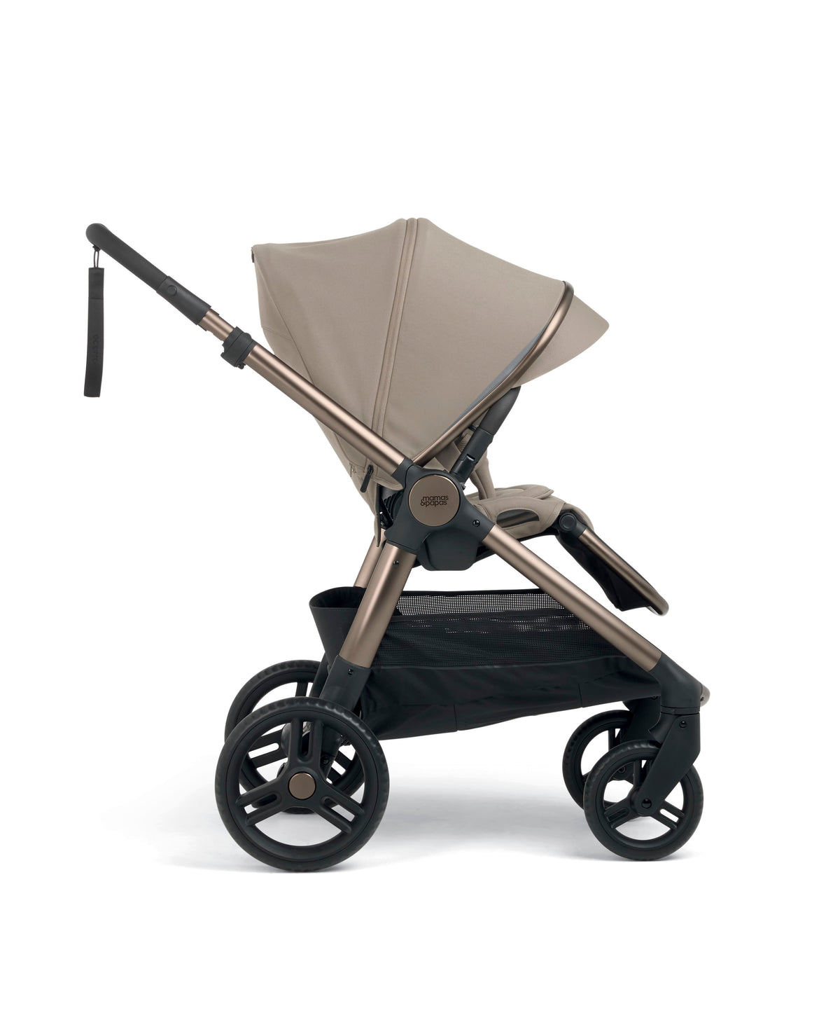 Ocarro 2 Complete Pushchair Bundle with Cybex Aton B2 i-Size Baby Car Seat (8 Pieces) - Oatmeal