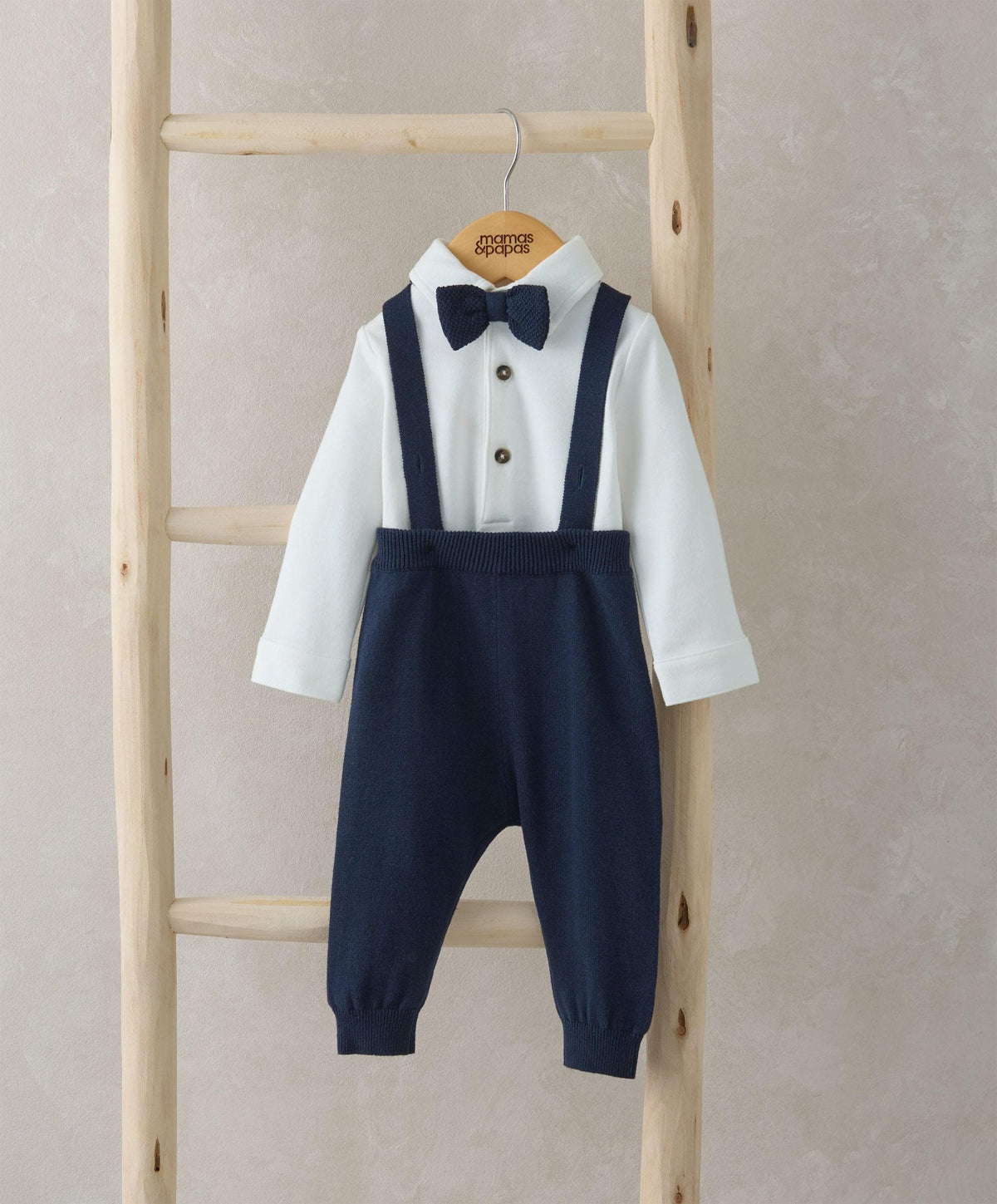 Bow Tie, Braces, Bodysuit and Trousers Outfit Set