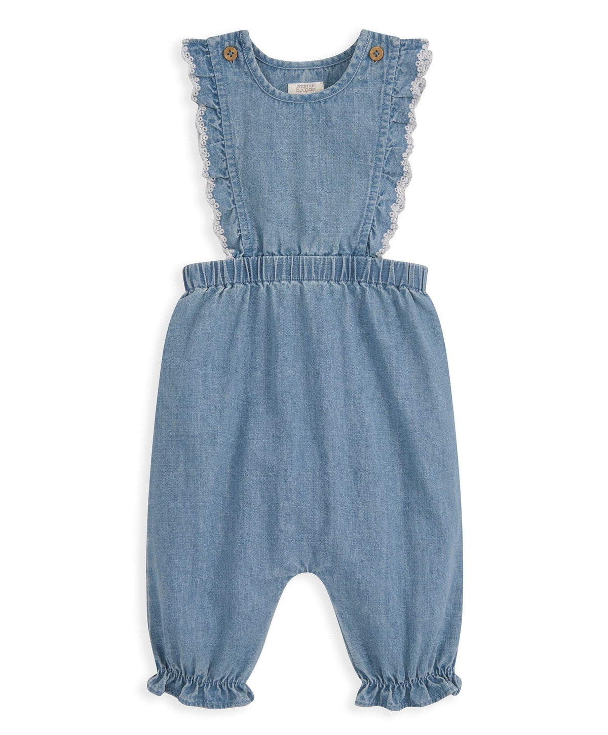 Chambray Dungarees and Bodysuit