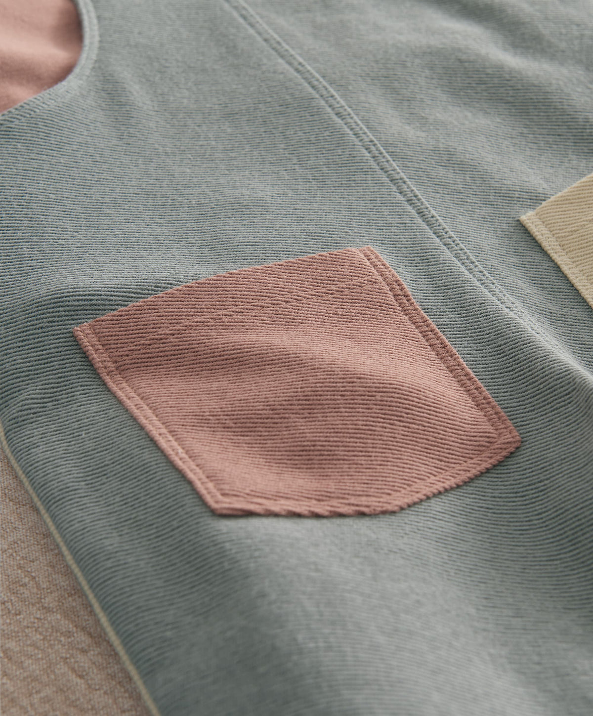 Colour Block Dungaree Outfit Set
