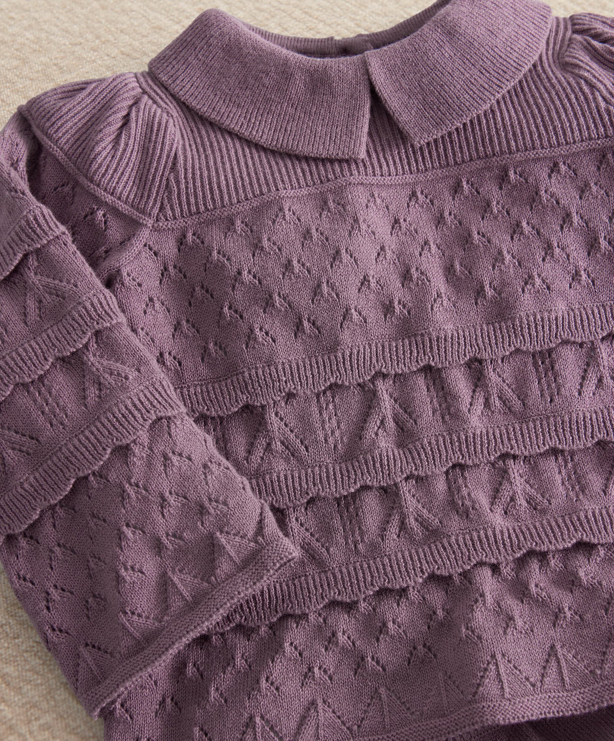 Plum Knit Set