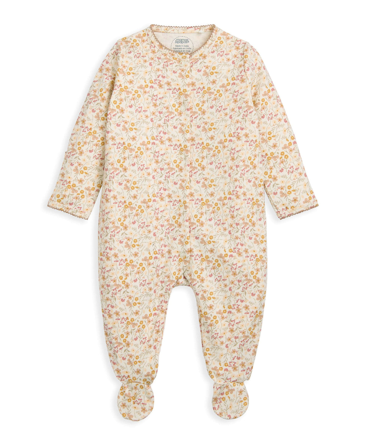 Welcome to the World Floral Baby Clothes 5 Piece Set