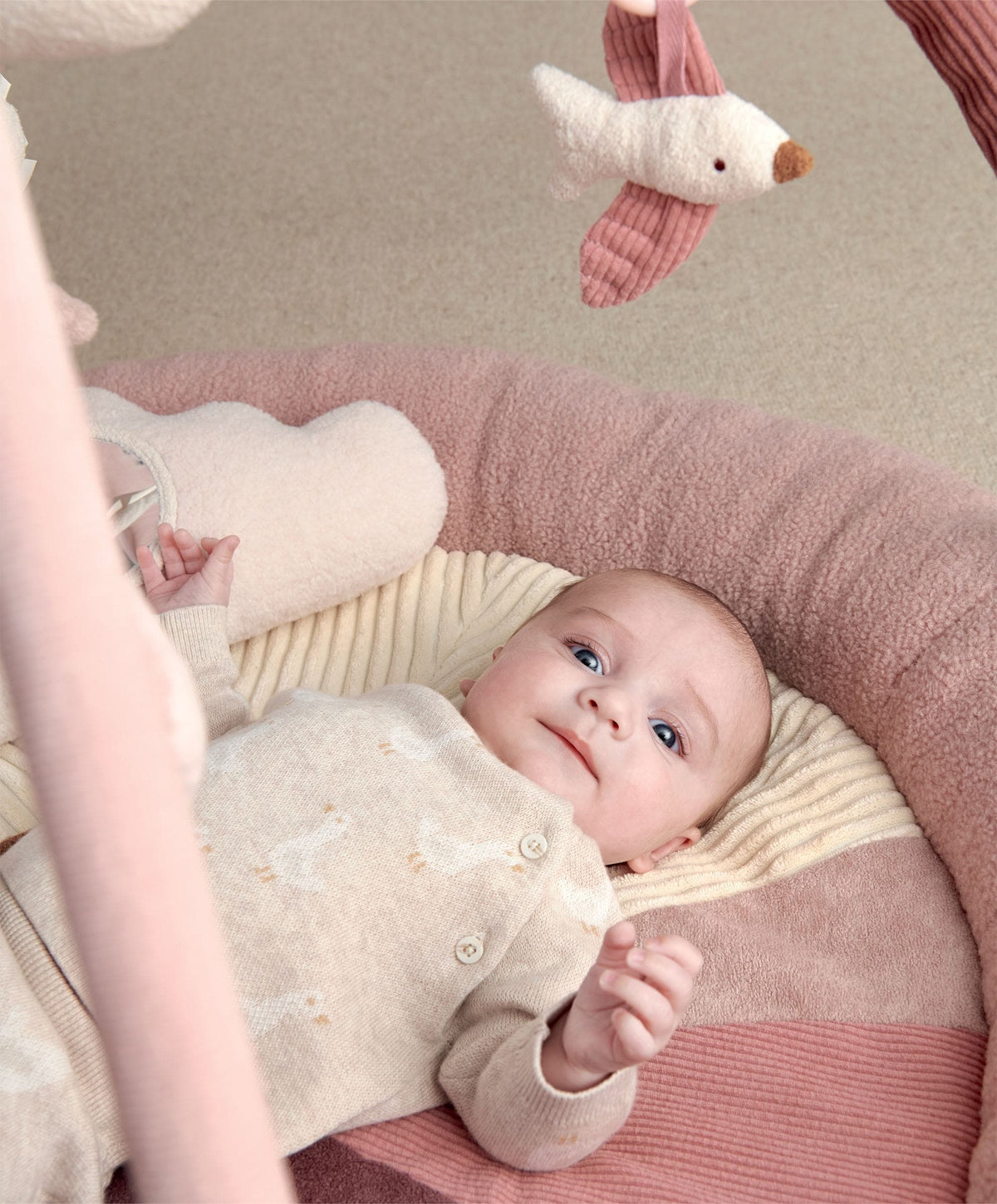Welcome to the World Playmat - Floral