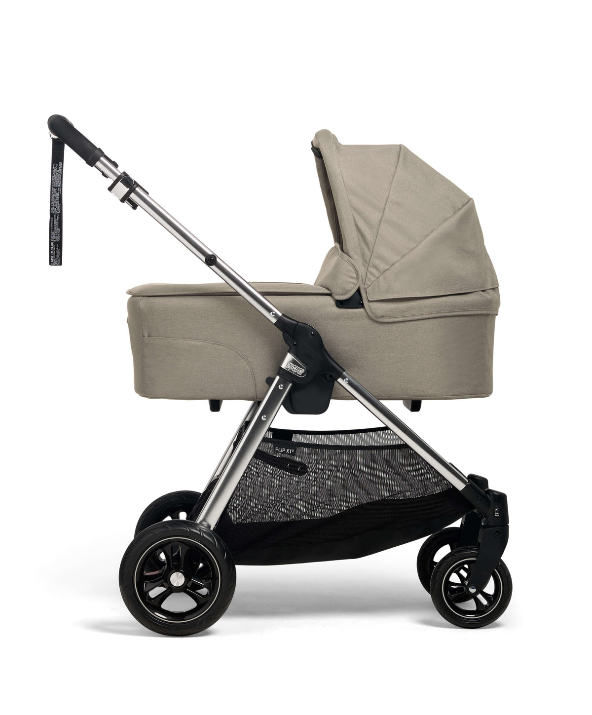 Flip XT³ Pushchair Bundle with Cybex Aton B Car Seat & Base (4 Pieces) - Fawn