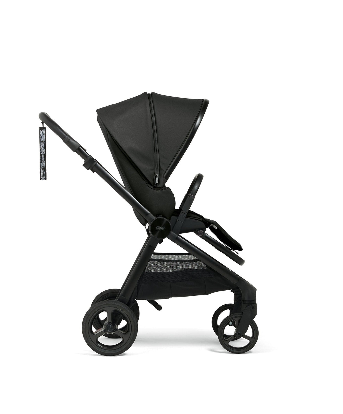Vardo Complete Pushchair Bundle with Maxi-Cosi Pebble Slide Pro Car Seat & Base (9 Pieces) - Noir