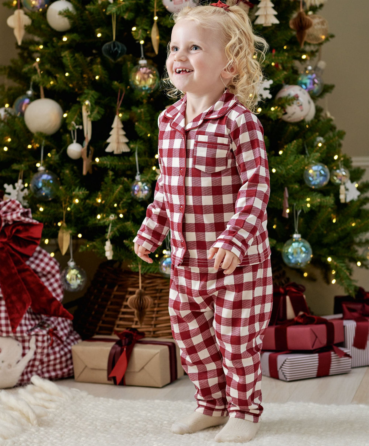 Large Gingham Check Pyjama Sets