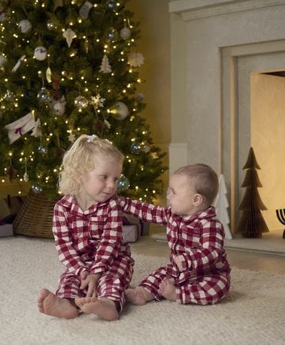 Large Gingham Check Pyjama Sets