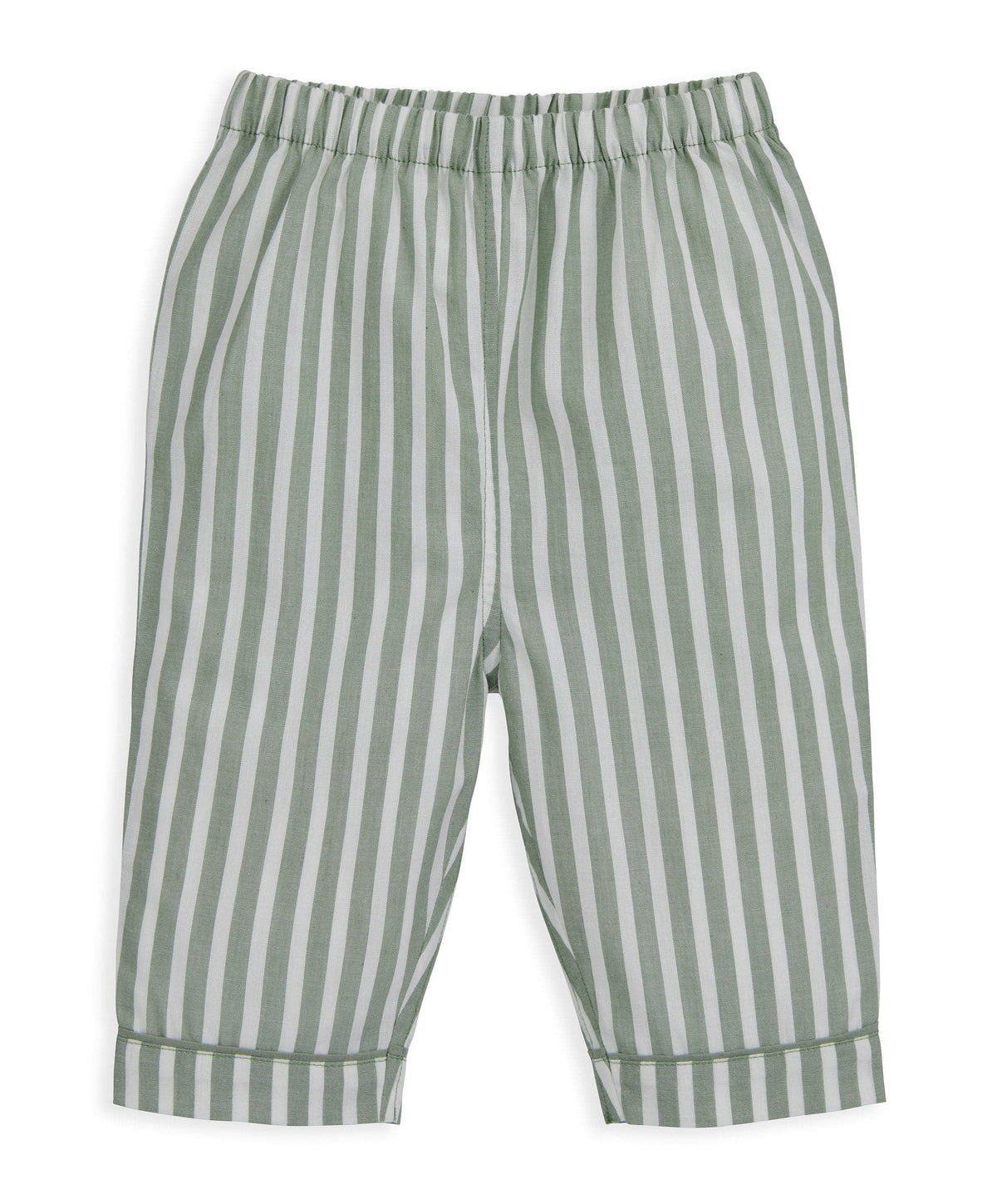 Woven Green Stripe Pyjamas