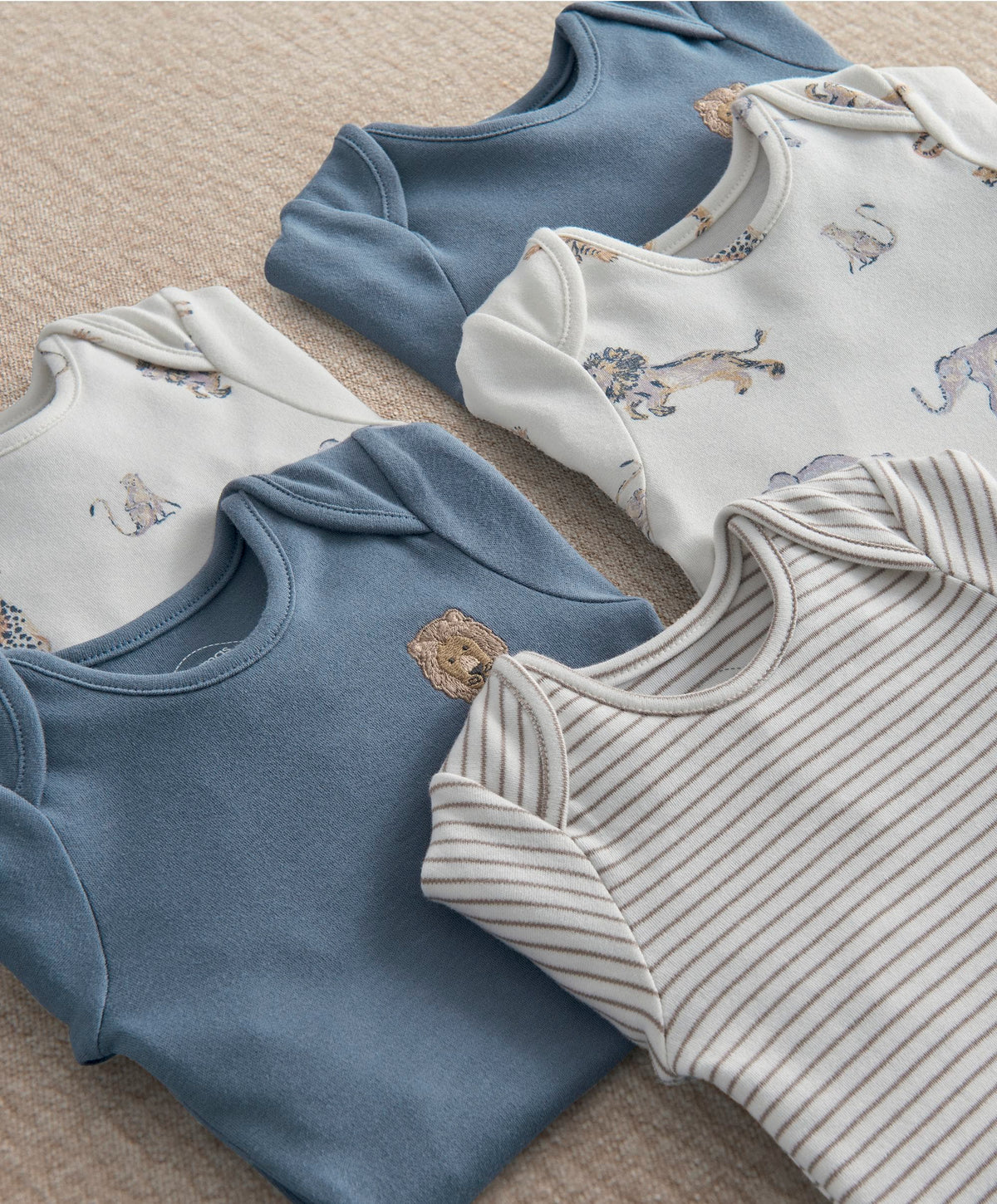 Safari Adventures Bodysuits (Pack of 5)