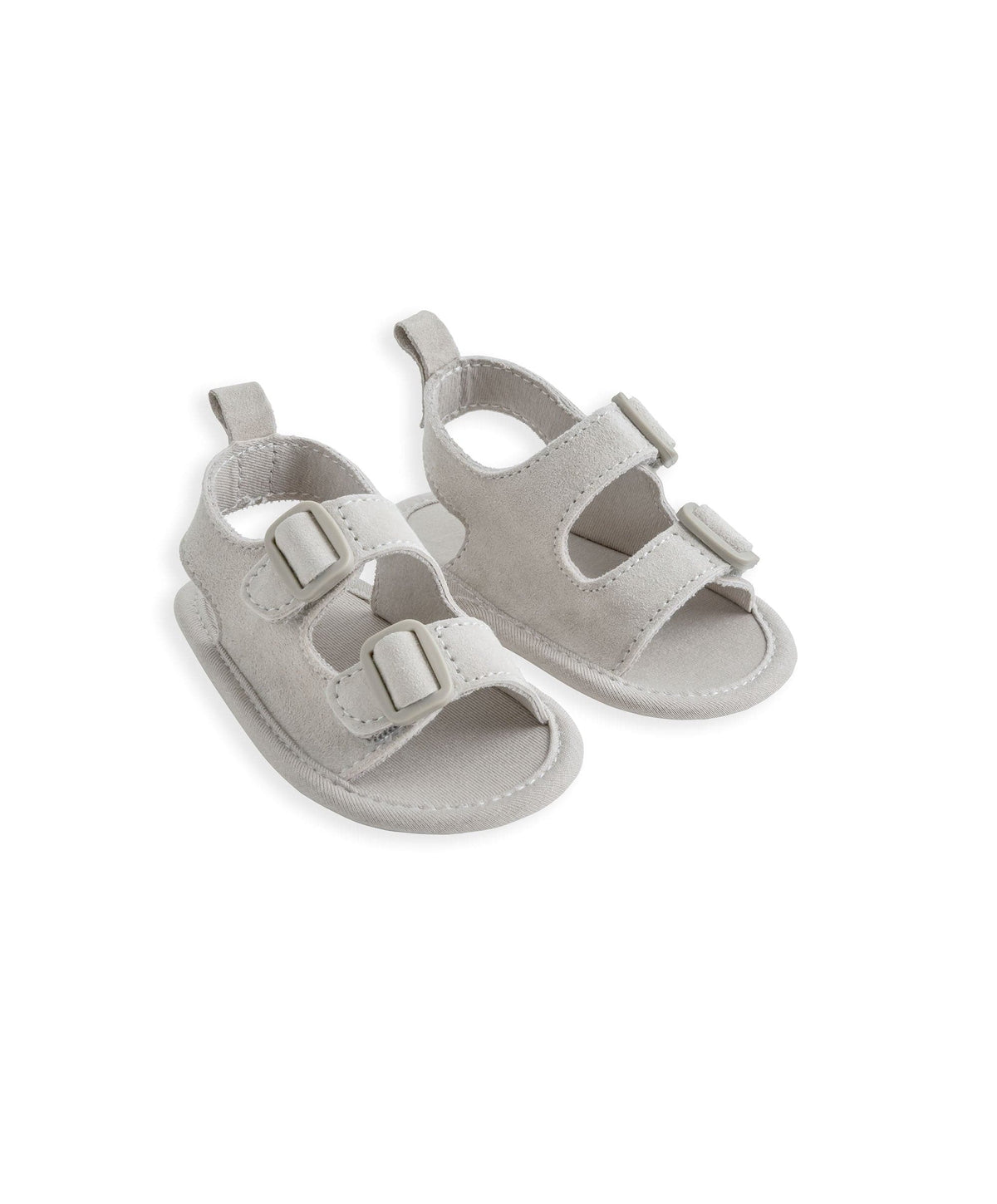 Stone Suede Sandals