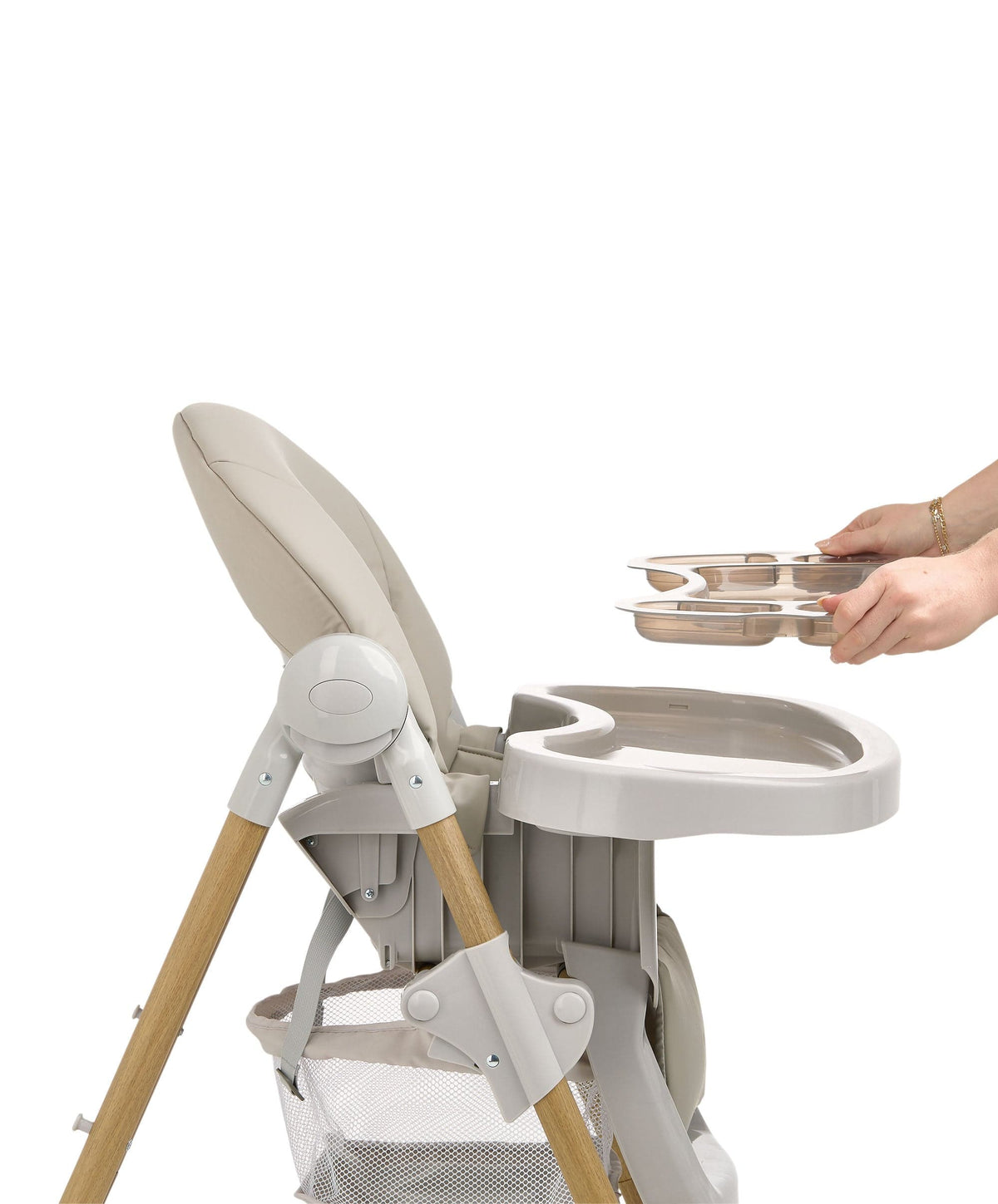 Snax Highchair - Truffle