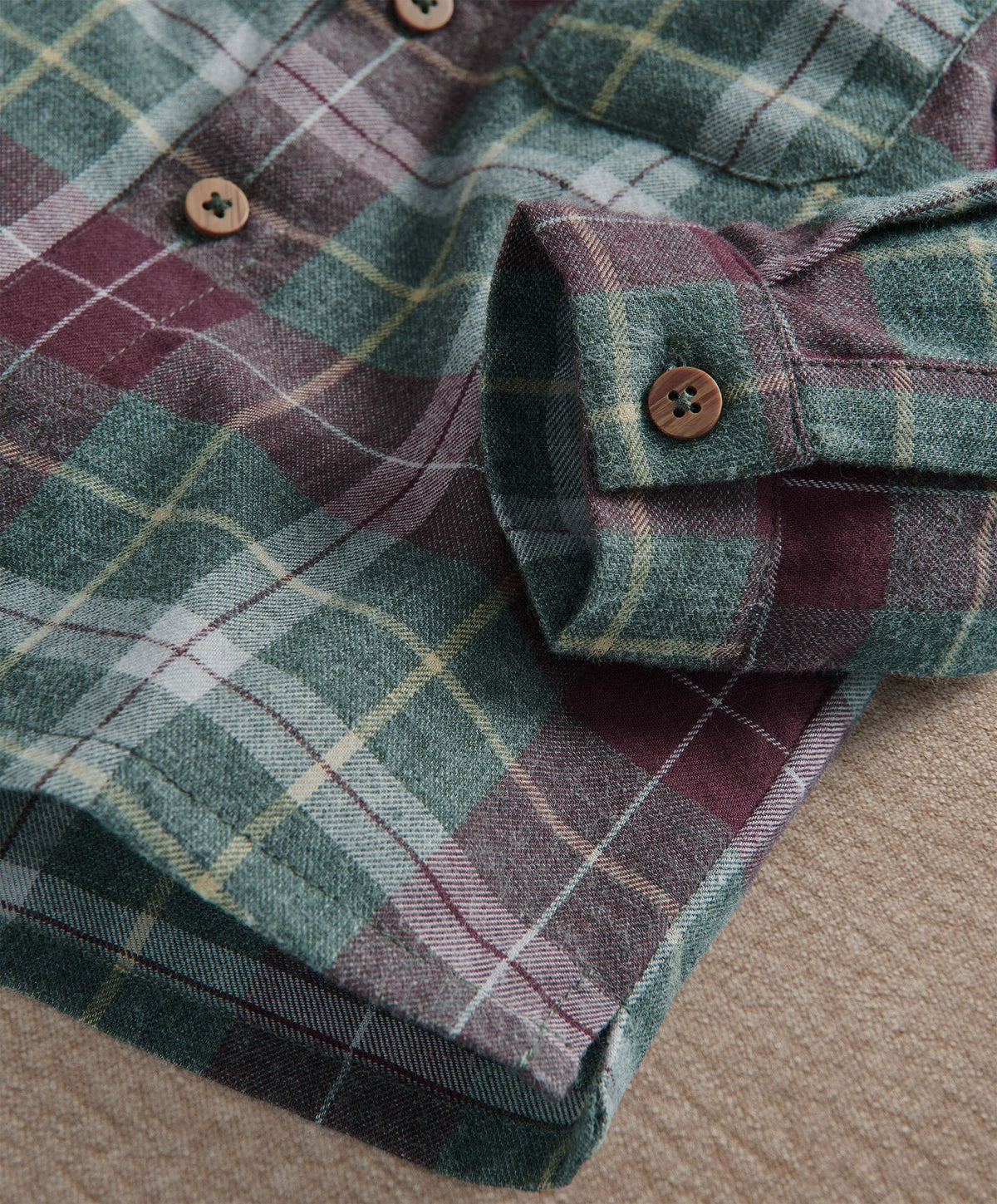Woven Checkered Shirt