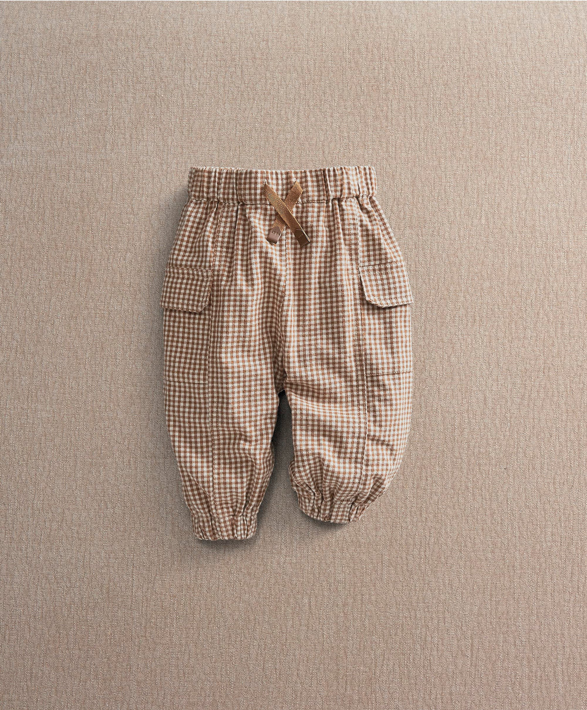 Gingham Joggers