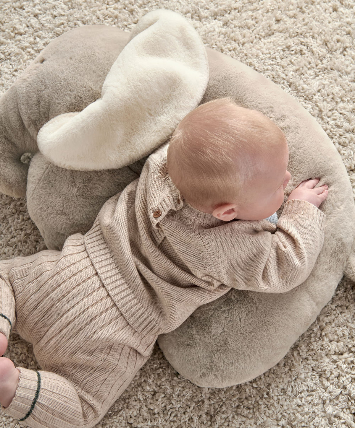 Tummy Time Snugglerug - Elephant