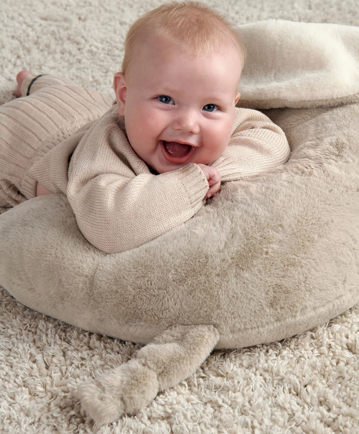 Tummy Time Snugglerug - Elephant