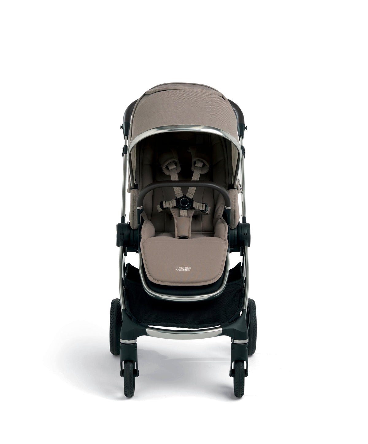 Vardo Complete Pushchair Bundle with Cybex Cloud TPlus i-Size Rotating Baby Car Seat & Base (9 Pieces) - Heritage