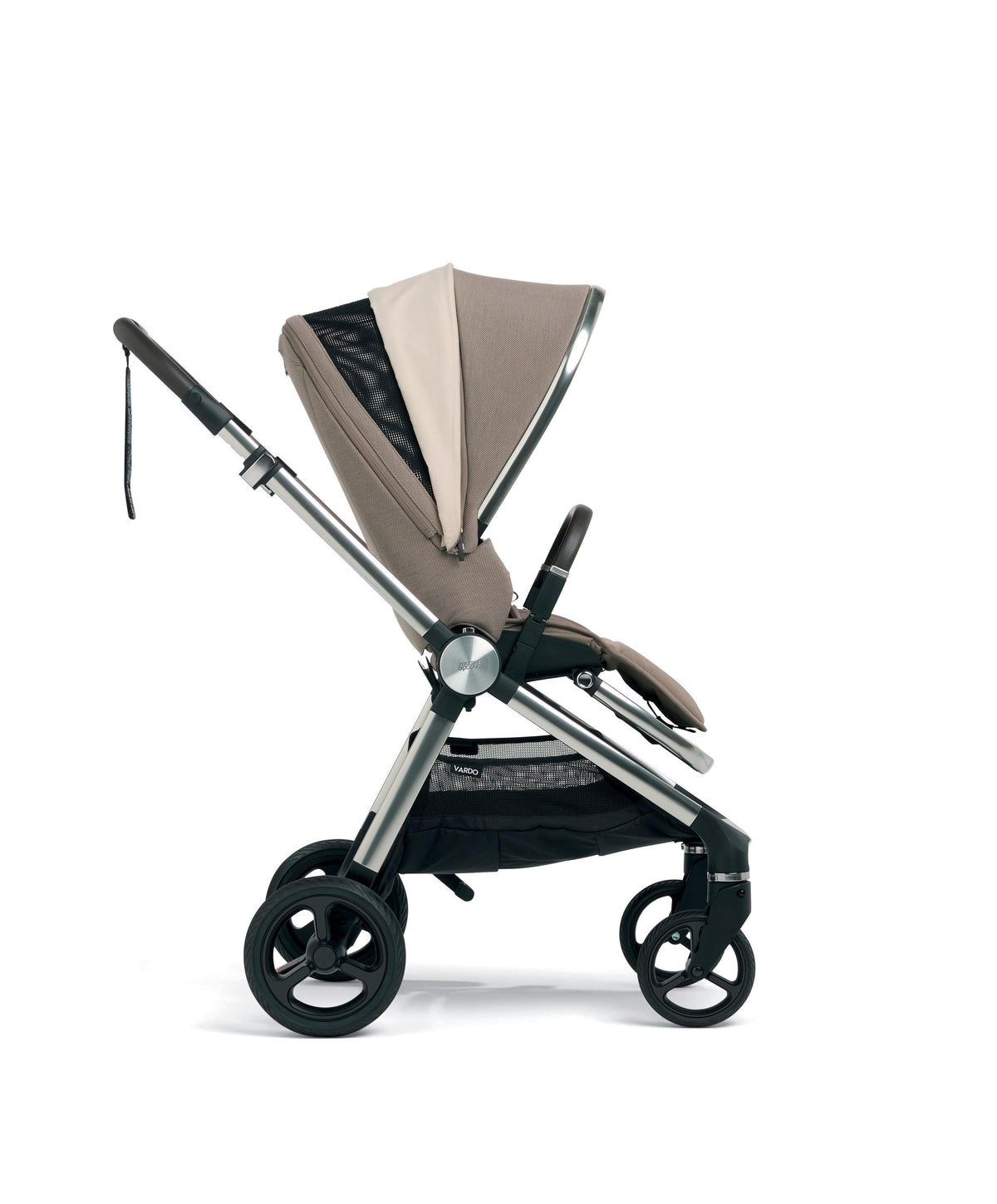 Vardo Complete Pushchair Bundle with Cybex Cloud TPlus i-Size Rotating Baby Car Seat & Base (9 Pieces) - Heritage
