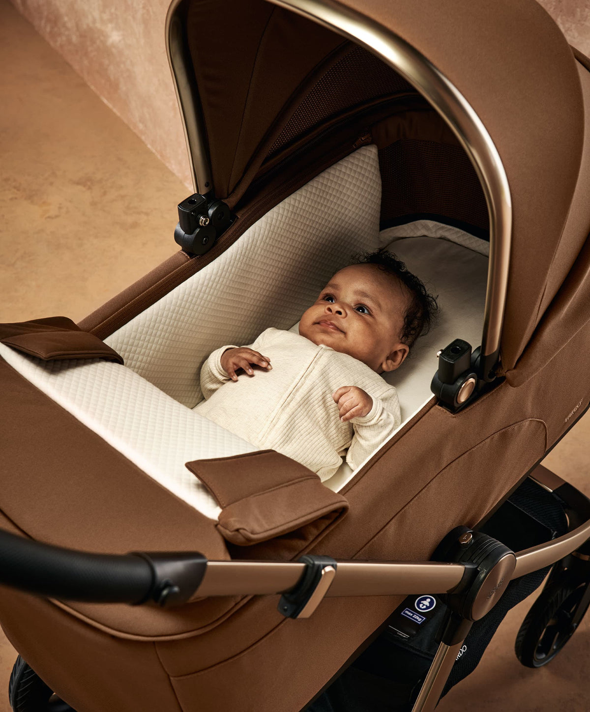 Vardo Essential Pushchair Bundle (7 Pieces) - Nutmeg