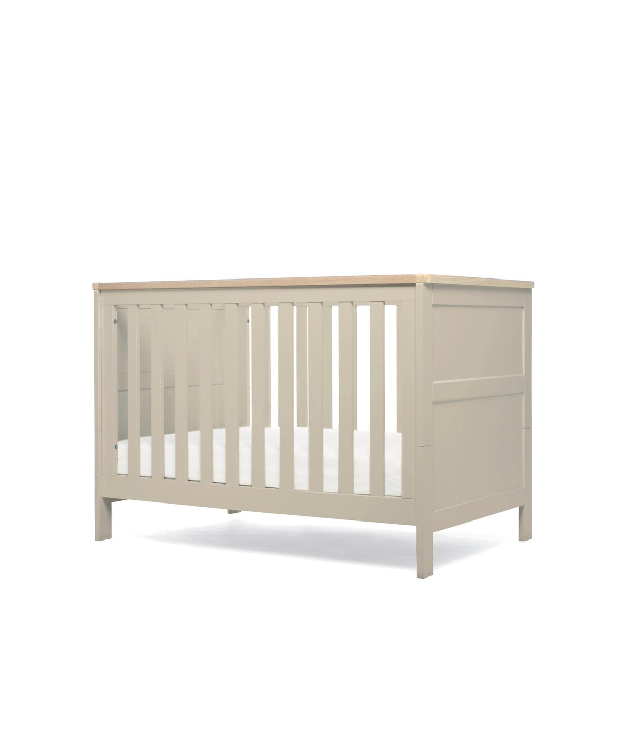 Wedmore Small Cotbed Set With Dresser Changer - Cashmere/Oak