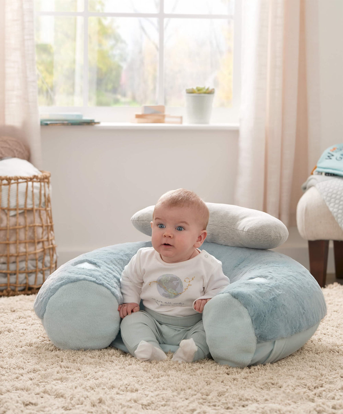 Sit & Play Interactive Floor Seat - Welcome to the World Under the Sea