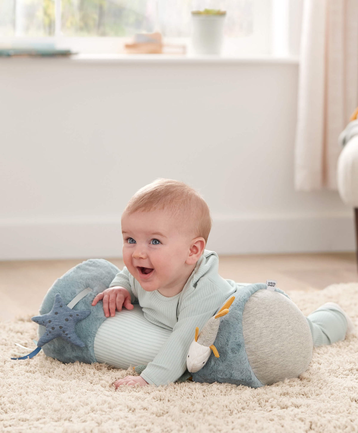 Tummy Time Roll Welcome to the World Under the Sea