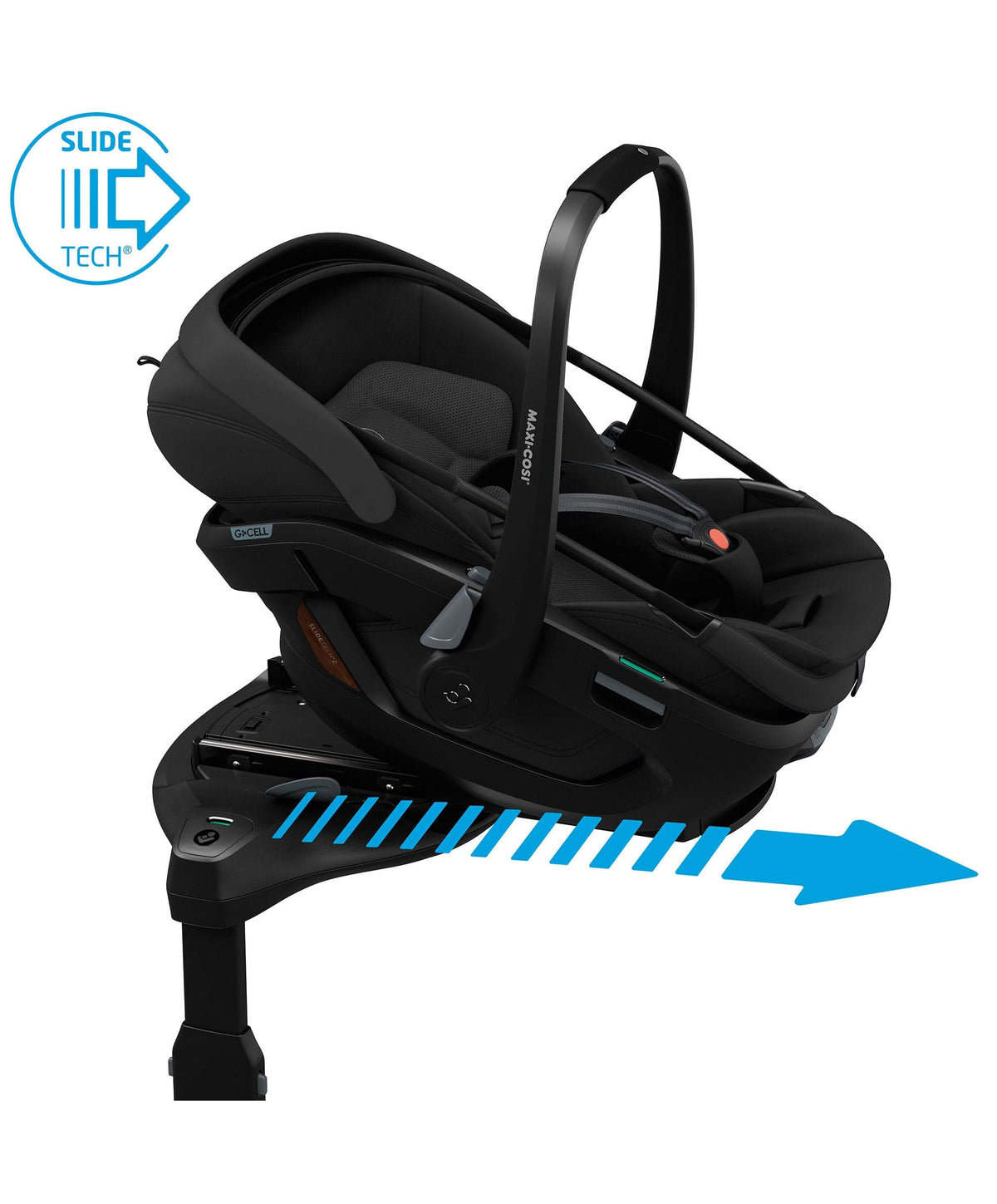 Maxi-Cosi Coral Slide Pro Car Seat - Onyx Black
