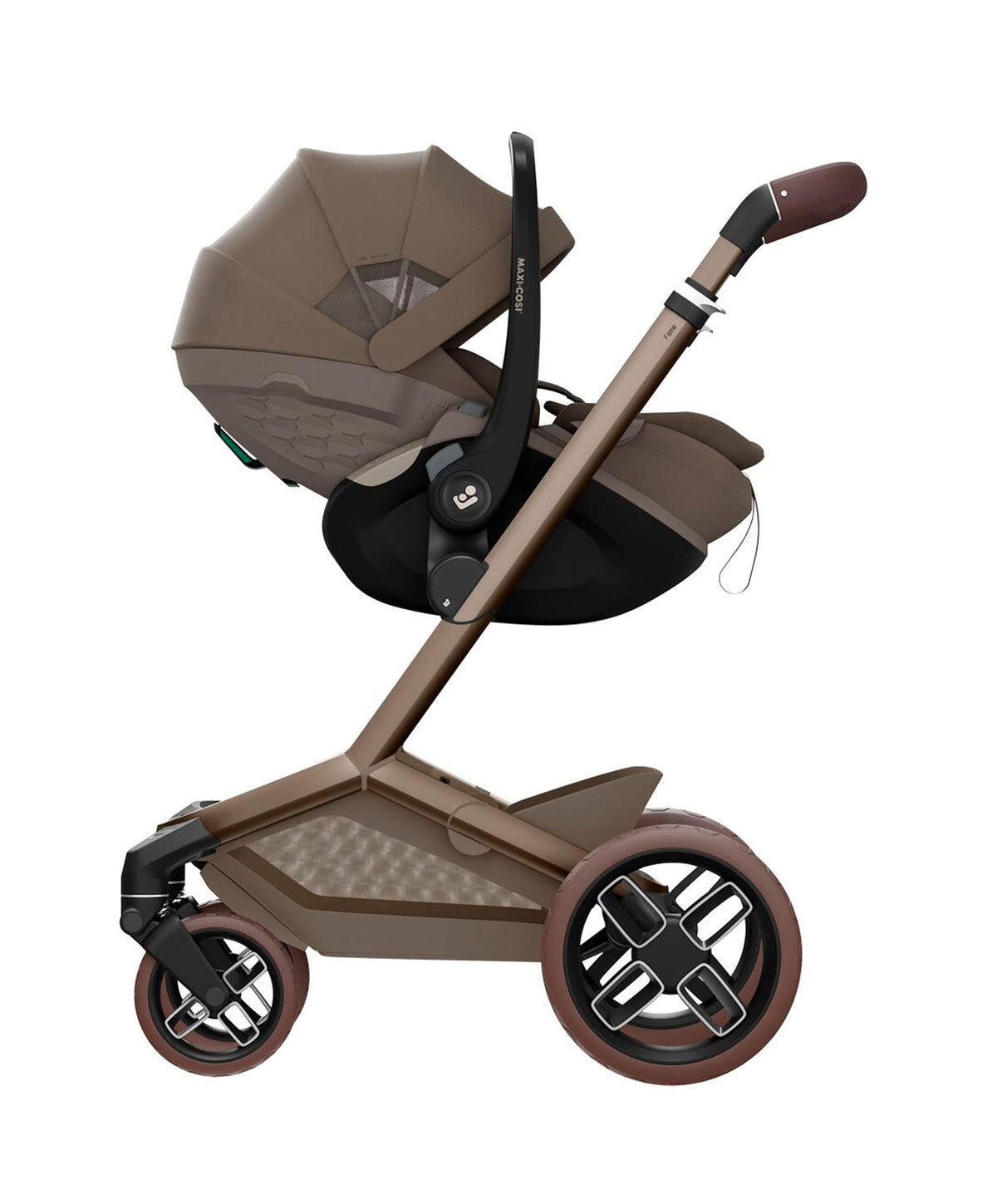 Maxi-Cosi Pebble Slide Pro Car Seat - Oak Truffle
