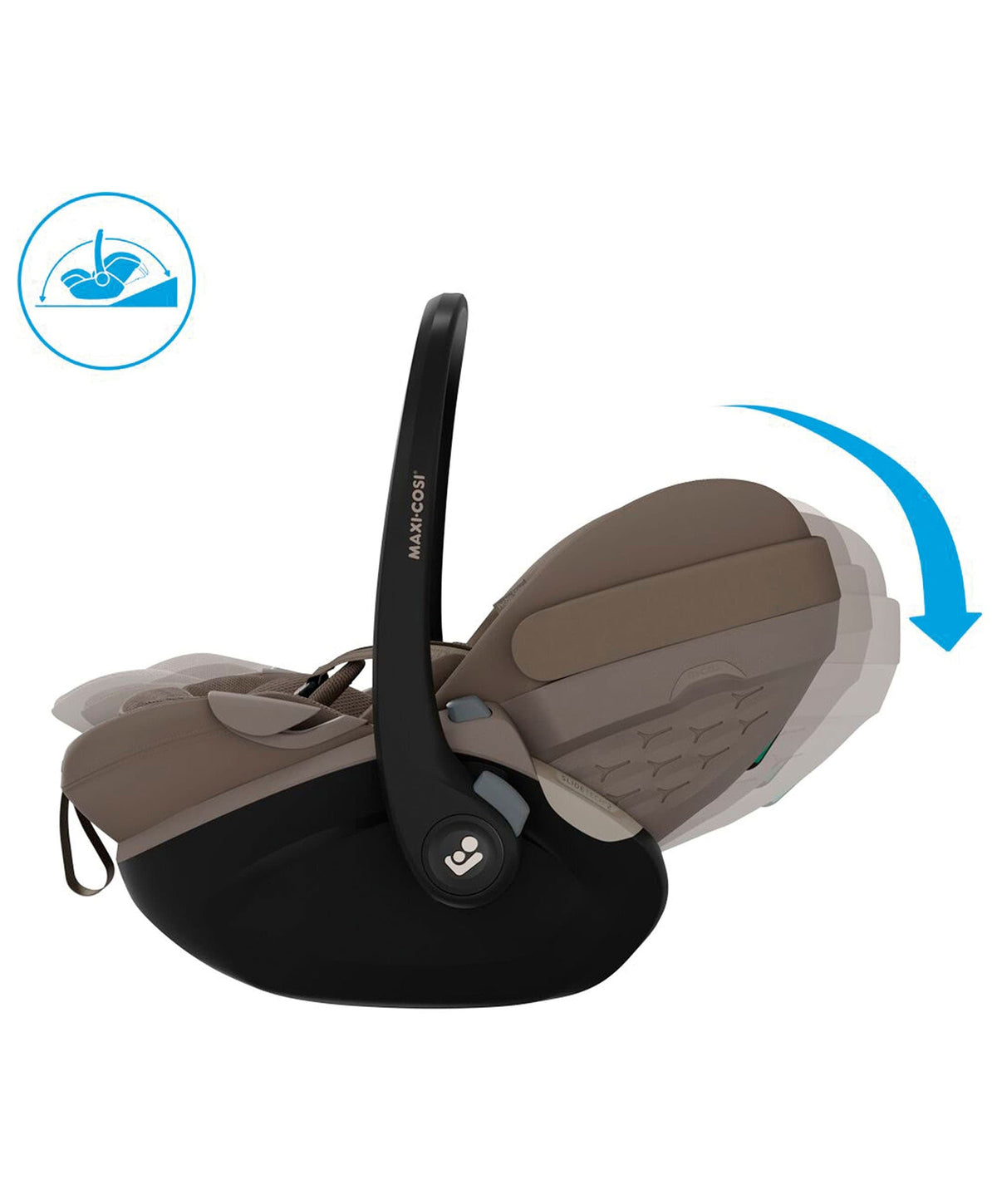 Maxi-Cosi Pebble Slide Pro Car Seat - Oak Truffle