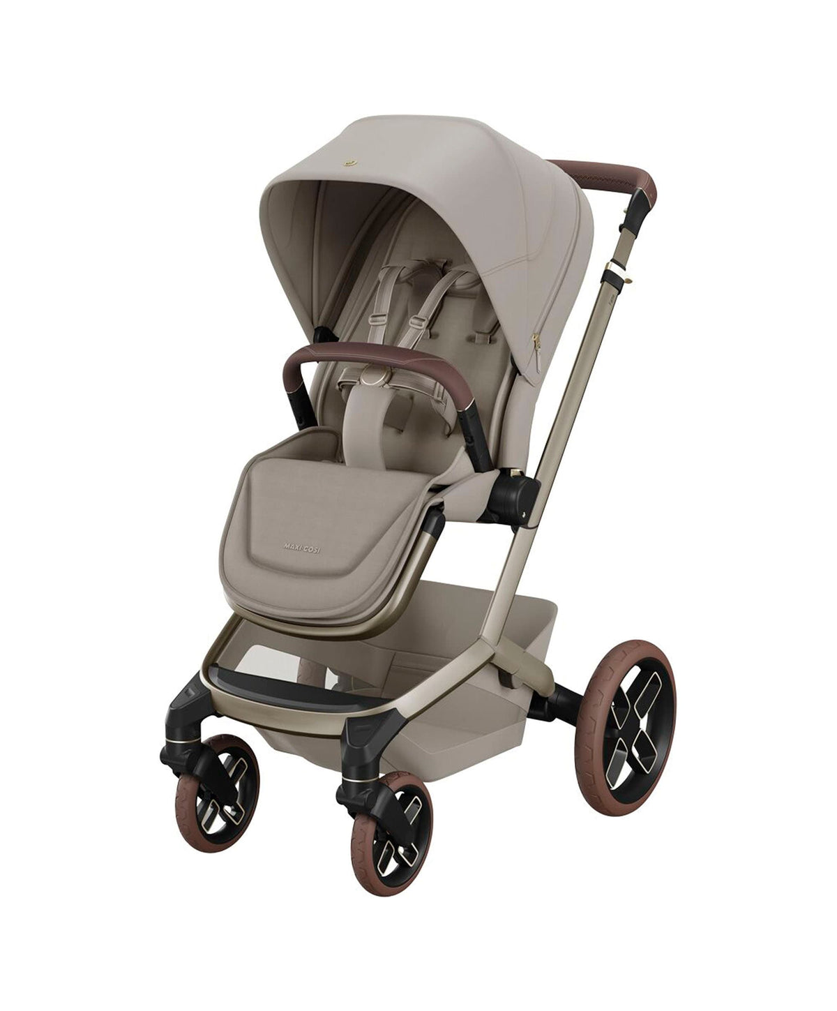 Maxi-Cosi Fame Ultimate Pushchair Bundle with Maxi-Cosi Pebble Pro & Maxi-Cosi Pearl XL Slide Pro Car Seat (10 Pieces) - Sapphire Sand