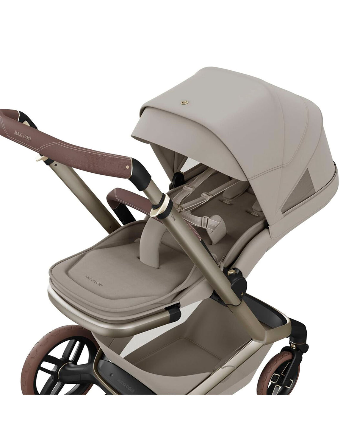Maxi-Cosi Fame Ultimate Pushchair Bundle with Maxi-Cosi Pebble Pro & Maxi-Cosi Pearl XL Slide Pro Car Seat (10 Pieces) - Sapphire Sand