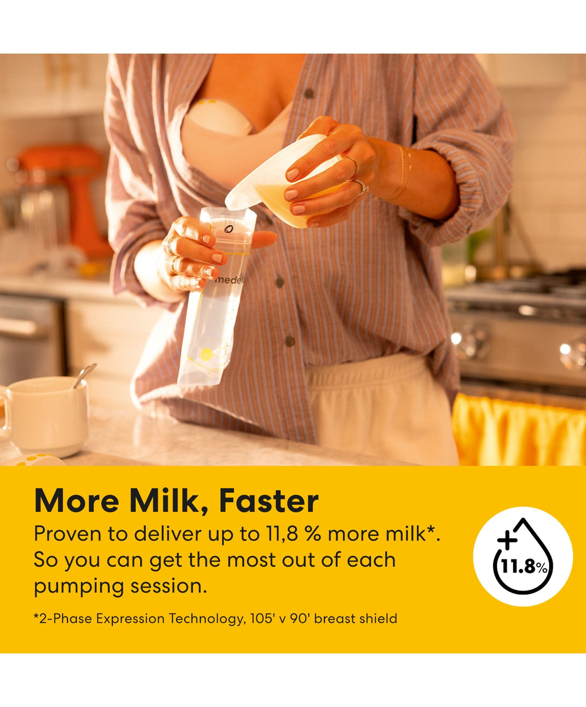 Medela Motion InBra™ Single Electric Wearable Breast Pump