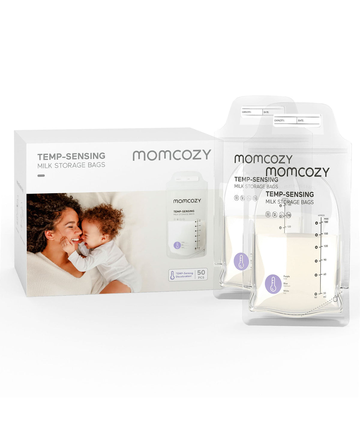 Momcozy Breastmilk Bag 50pcs
