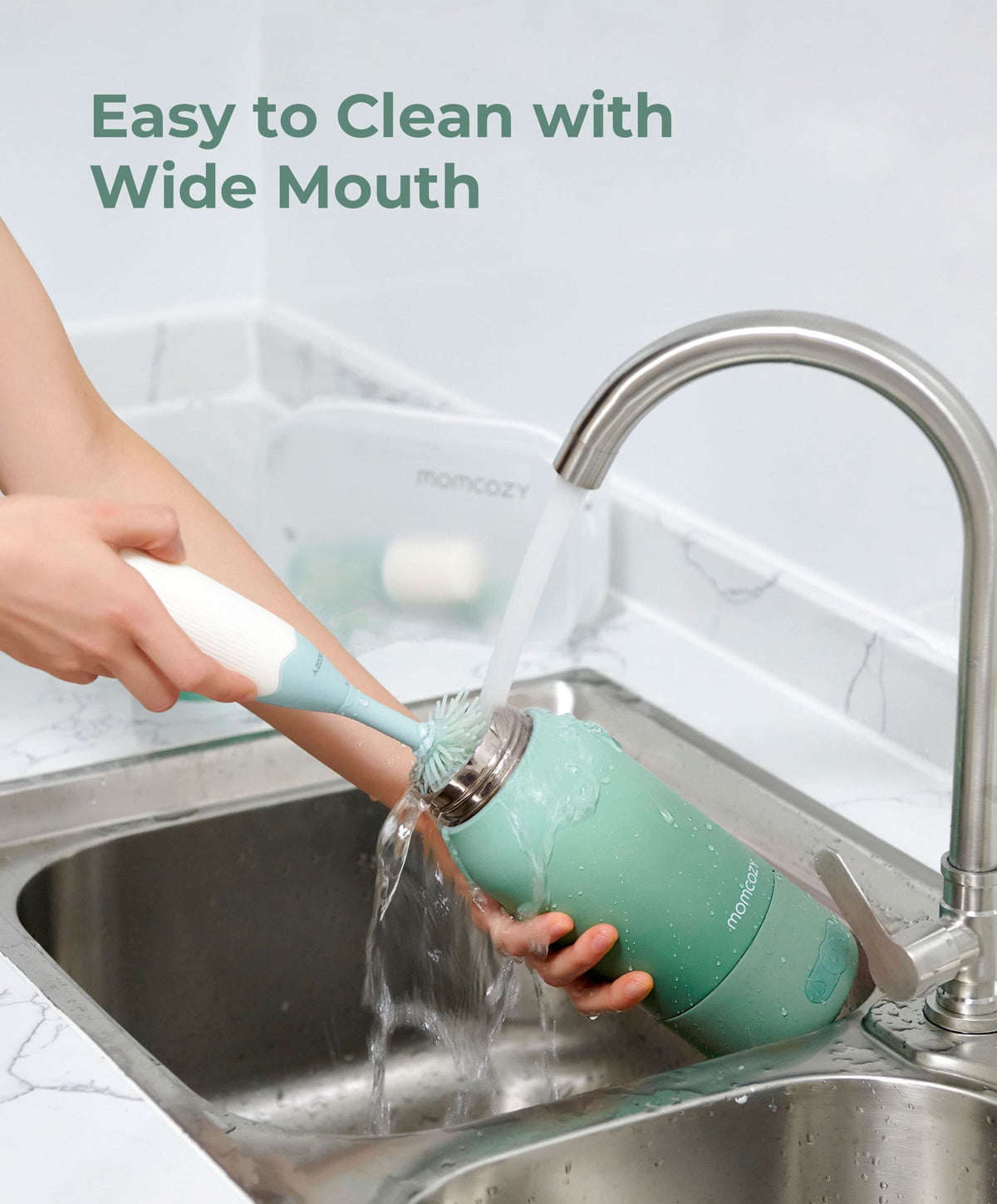 Momcozy Portable Milk Warmer for Travel - Green