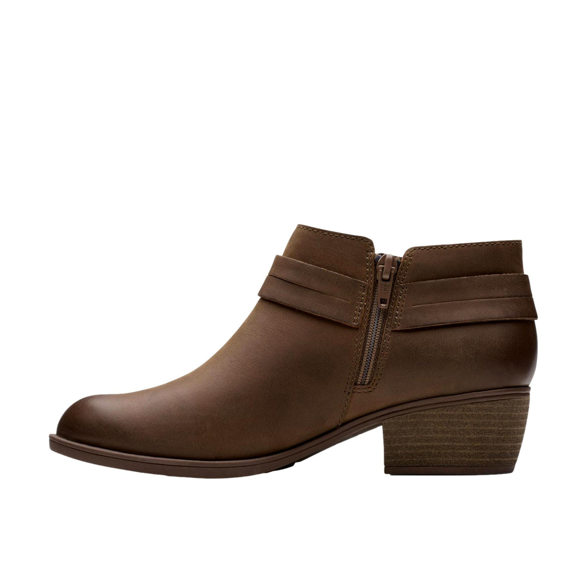 Clarks Charlten Rae Ankle Boot Mushroom Oily 26179574 Women's