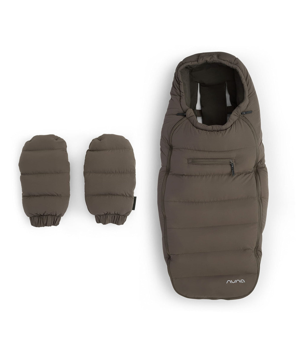 Nuna Footmuff with Gloves and Storage Bag - Pistachio