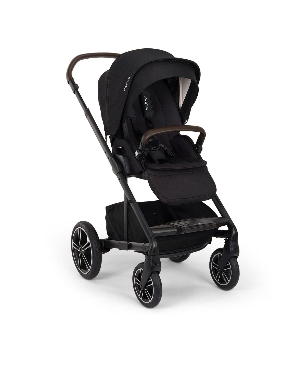 Nuna Mixx Next Pushchair Bundle With Carrycot Stand & Arra Flex Car Seat & Base - Caviar
